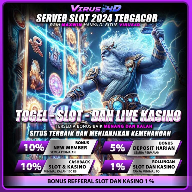 Situs Virus4D Keistimewaan Permainan Slot, Togel, Casino Terbaik