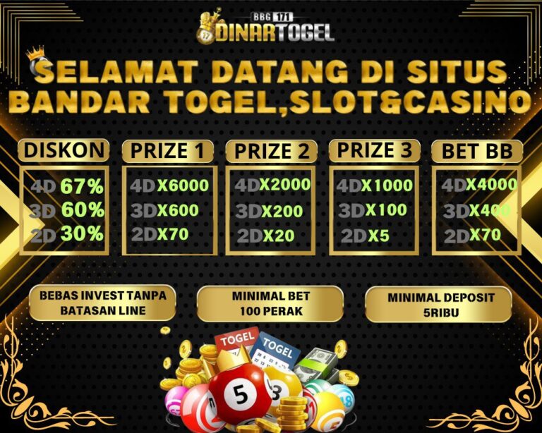 DinarTogel Terpercaya dan Mudah Maxwin